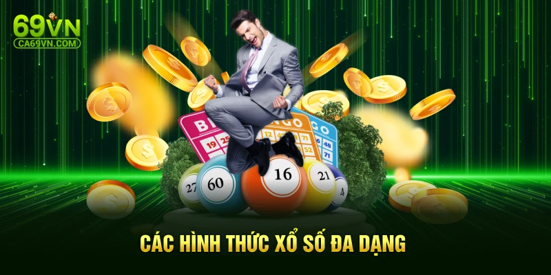 Các hình thức xổ số đa dạng